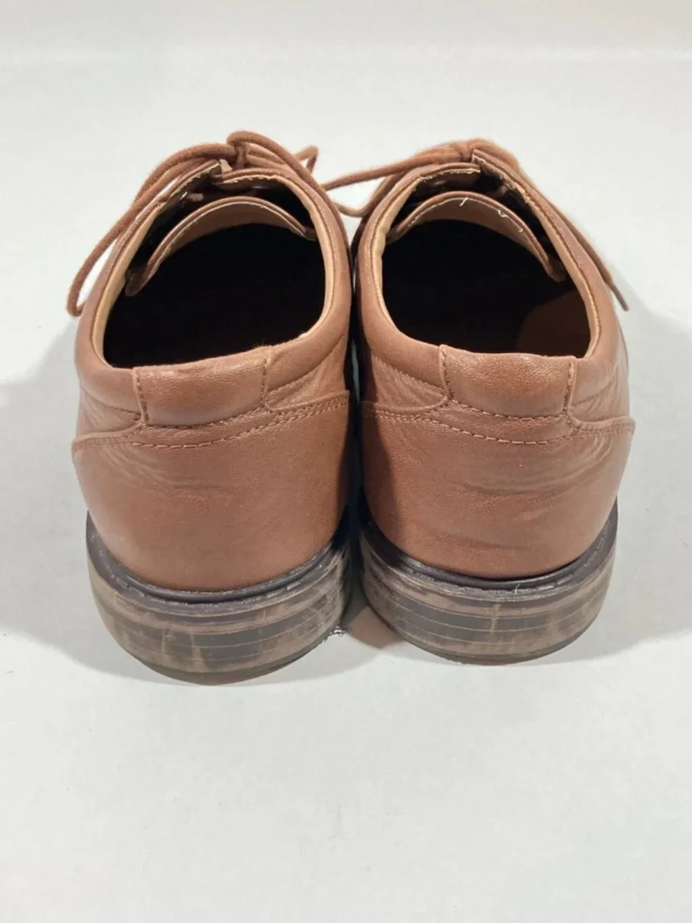 Goodfellow Men's Shoes 9M Oxford Lace-Up Dress Light Brown